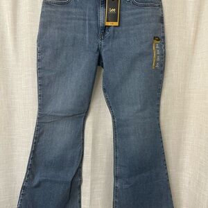 Lee Women's Classic Blue Flare Jeans
